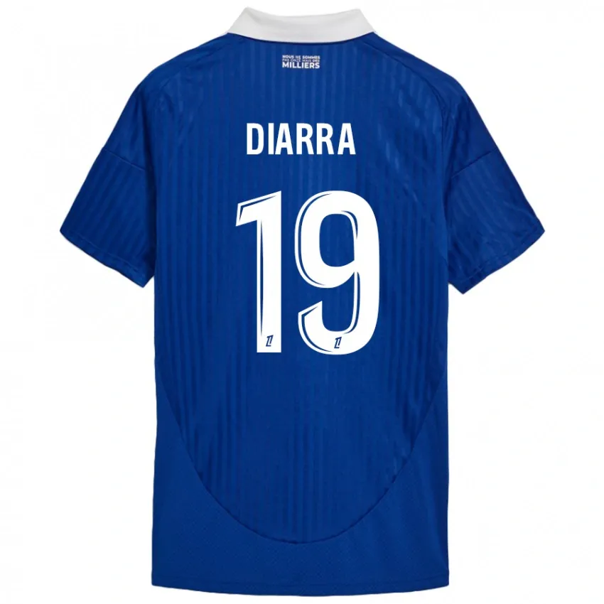 Habib Diarra Strasbourg 2024/25 Home Jersey
