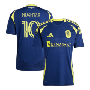 Hany Mukhtar Nashville SC 2025 Away Jersey