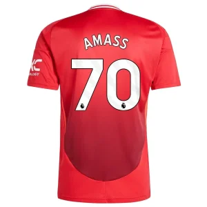 Harry Amass Manchester United 2024/25 Home Jersey