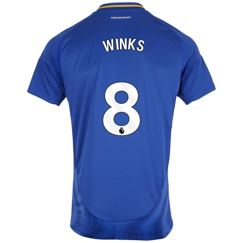 Harry Winks Leicester City 2024/25 Home Jersey