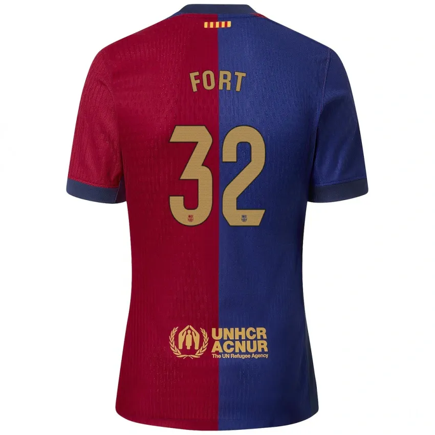 Héctor Fort Barcelona 2024/25 Home Jersey