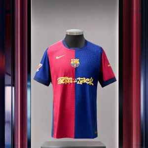Limited Edition FC BARCELONA x TRAVIS SCOTT jersey. FC Barcelona 2024/2025 Men’s Kit