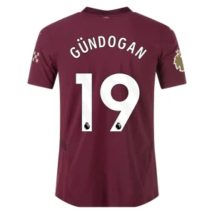 İlkay Gündoğan Manchester City 2024/25 Authentic Third Jersey