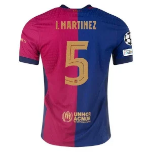Iñigo Martínez Barcelona 2024/25 Authentic UCL Home Jersey
