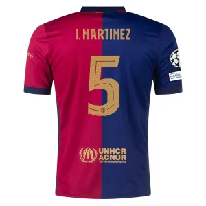 Iñigo Martínez Barcelona 2024/25 UCL Home Jersey