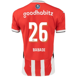 Isaac Babadi PSV Eindhoven 2024/25 Home Jersey