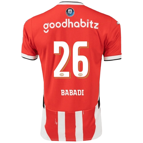 Isaac Babadi PSV Eindhoven 2024/25 Home Jersey
