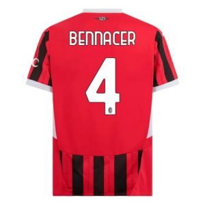 Ismaël Bennacer AC Milan 2024/25 Home Jersey