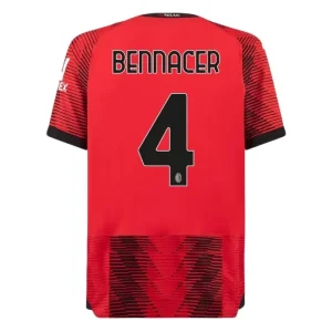 Ismaël Bennacer Milan 23/24 Home Jersey