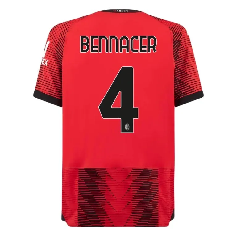 Ismaël Bennacer Milan 23/24 Home Jersey