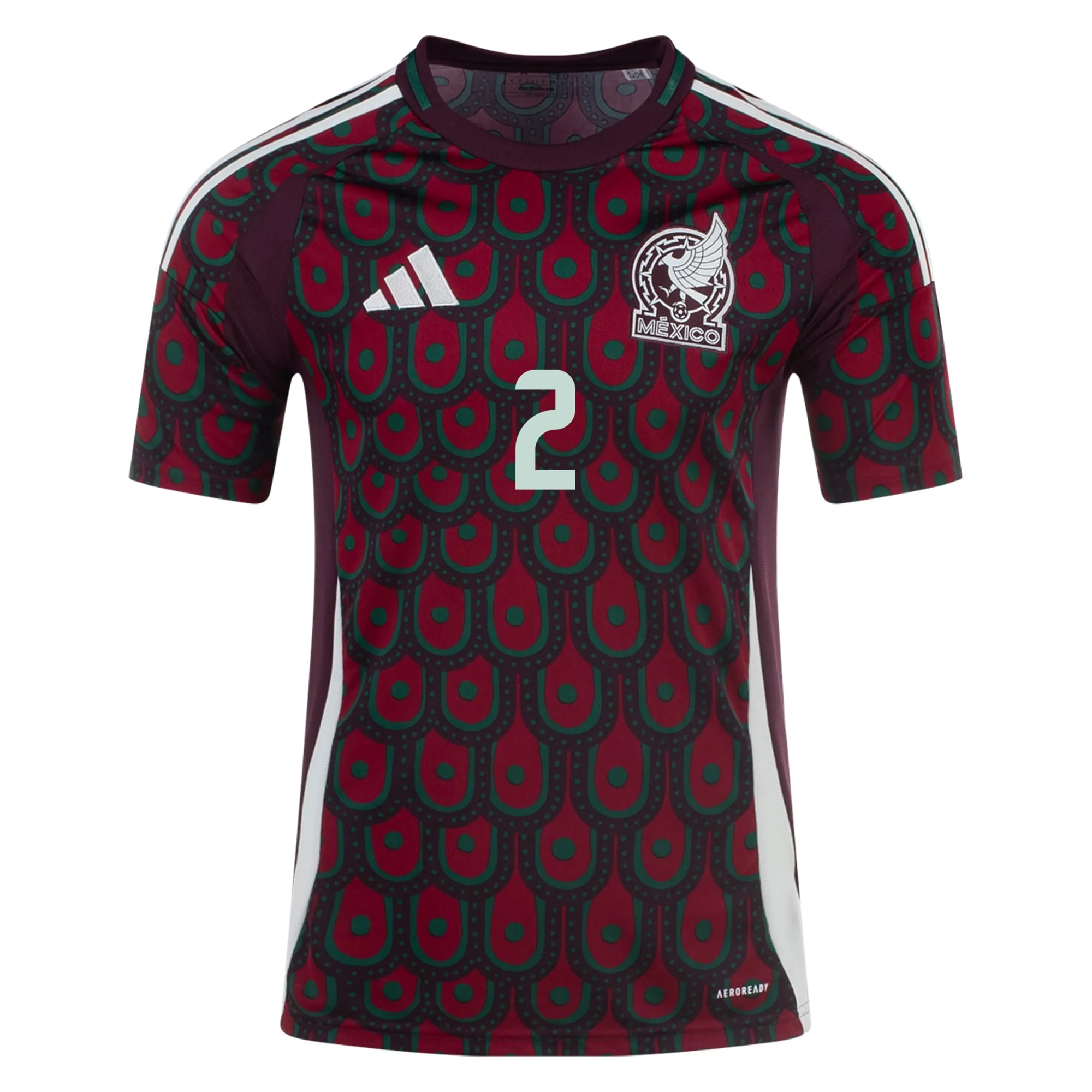 Israel Reyes Me x ico 2024/25 Home Jersey - Image 2