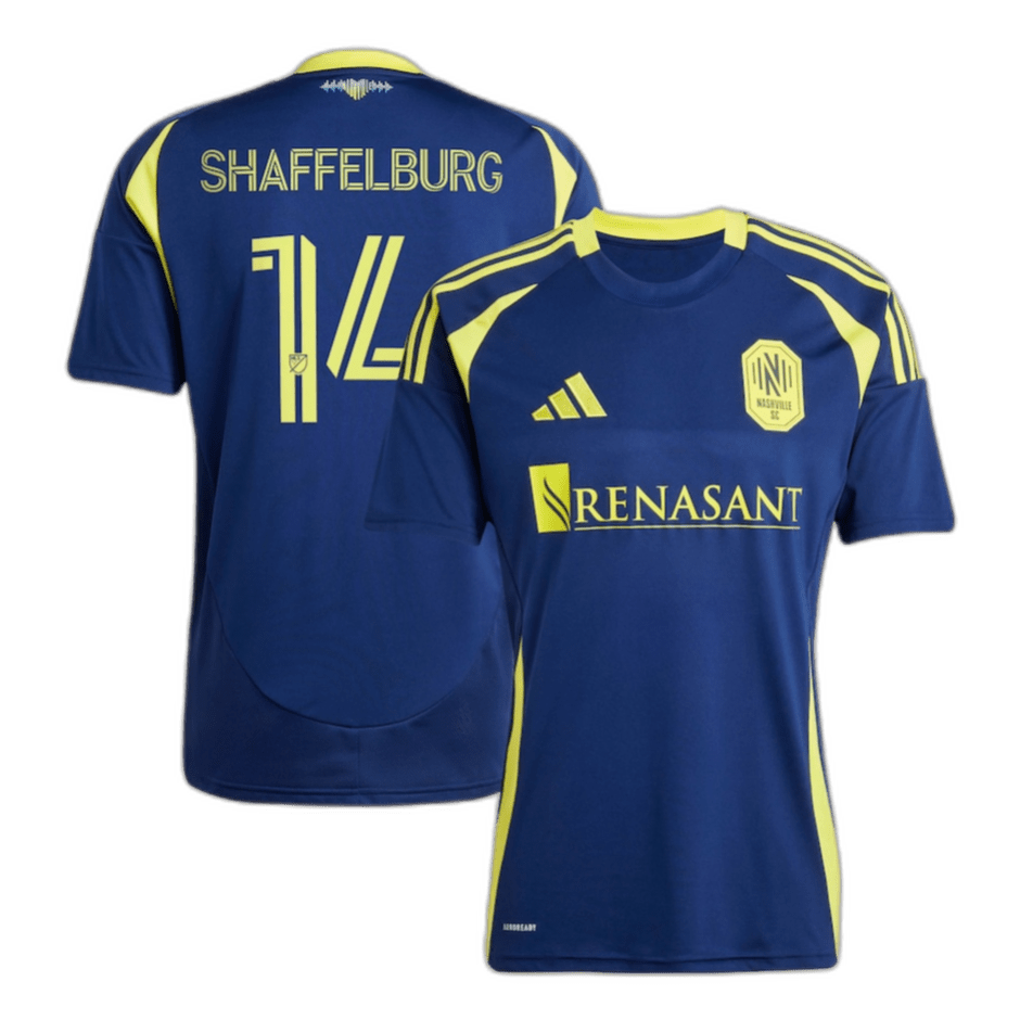Jacob Shaffelburg Nashville SC 2025 Away Jersey