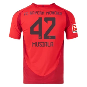 Jamal Musiala Bayern Munich 2024/25 Authentic Home Jersey