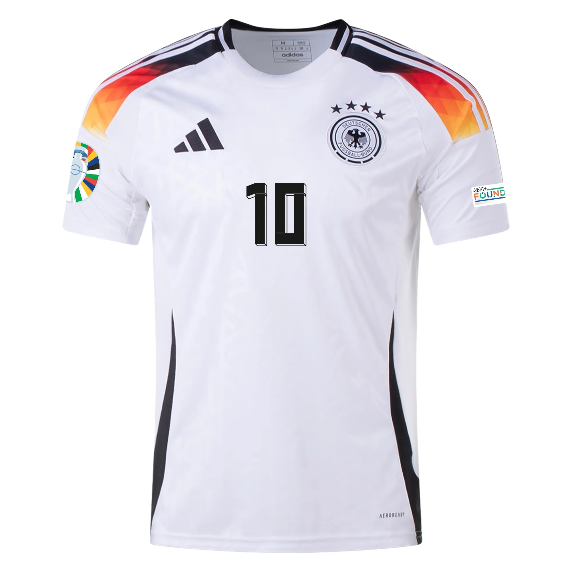 Jamal Musiala Germany 2024/25 Home Jersey - Image 2