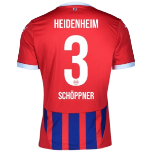 Jan Schöppner FC Heidenheim 2024/25 Home Jersey