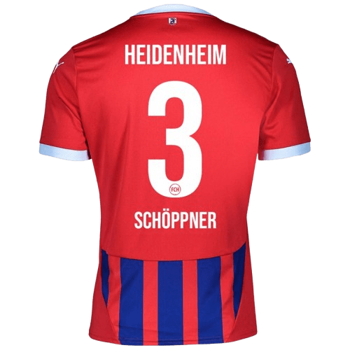 Jan Schöppner FC Heidenheim 2024/25 Home Jersey