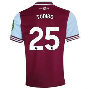 Jean-Clair Todibo Aston Villa 2024/25 Home Jersey