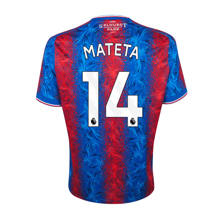 Jean-Philippe Mateta Crystal Palace 2024/25 Authentic Home Jersey