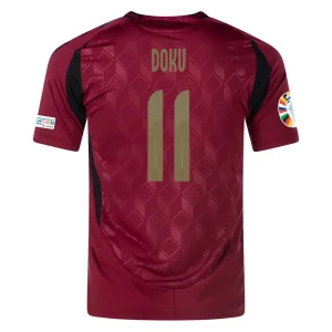 Jérémy Doku Belgium 2024/25 Authentic Home Jersey