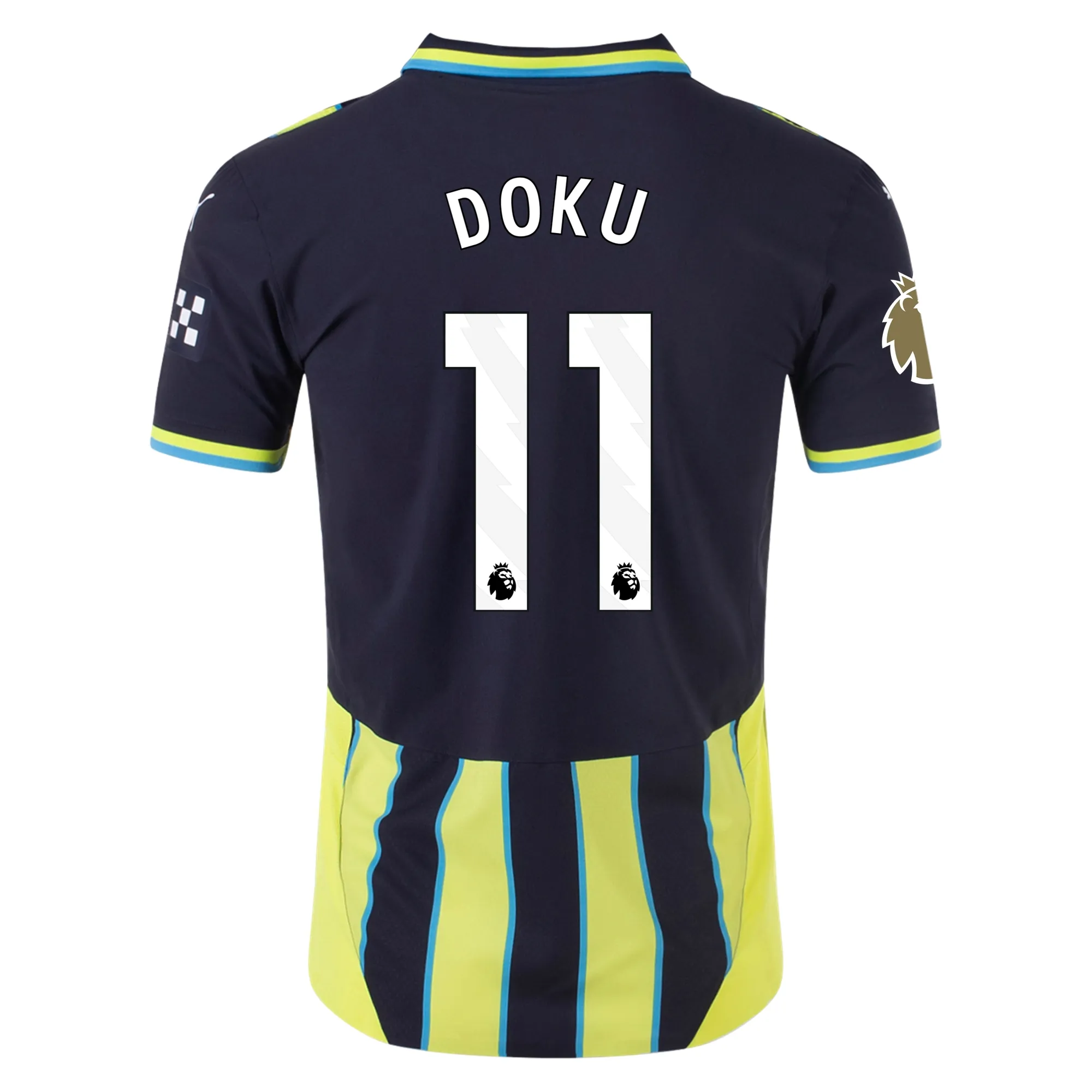Jérémy Doku Manchester City 2024/25 Authentic Away Jersey