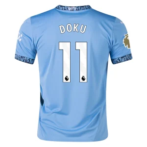 Jérémy Doku Manchester City 2024/25 Home Jersey