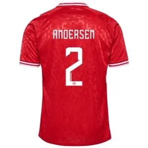 Joachim Andersen Denmark 2024/25 Home Jersey