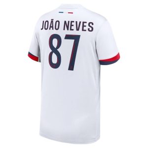 João Neves PSG 2024/25 Away Jersey