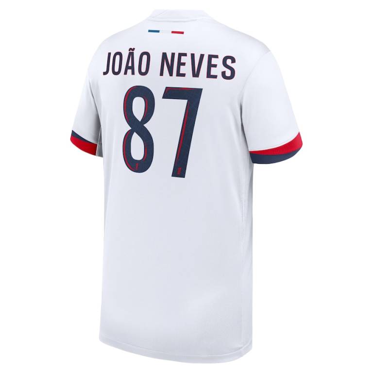 João Neves PSG 2024/25 Away Jersey