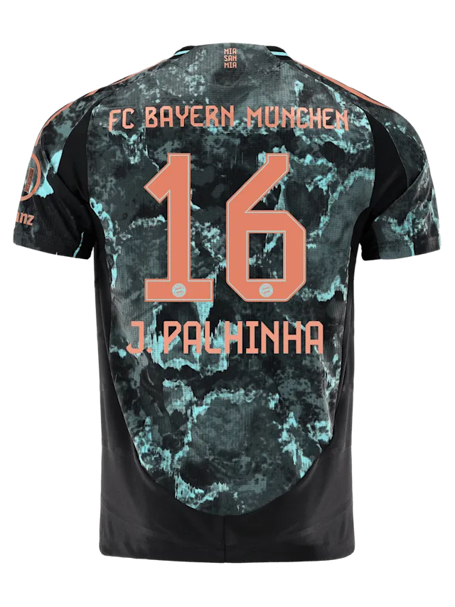 João Palhinha Bayern Munich 2024/25 Authentic Away Jersey
