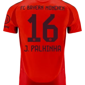 João Palhinha Bayern Munich 2024/25 Authentic Home Jersey