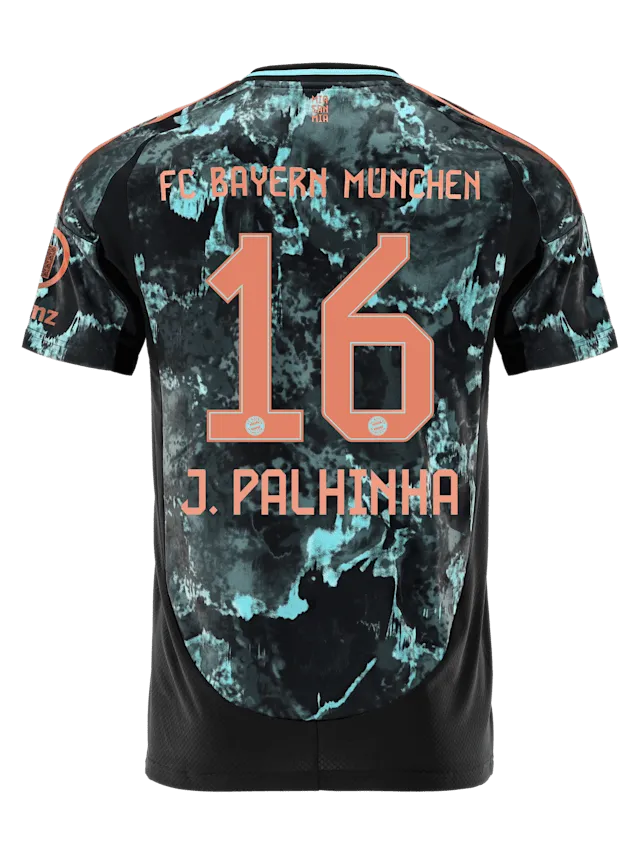 João Palhinha Bayern Munich 2024/25 Away Jersey