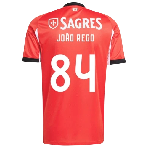 João Rego Benfica 2025/26 Home Jersey
