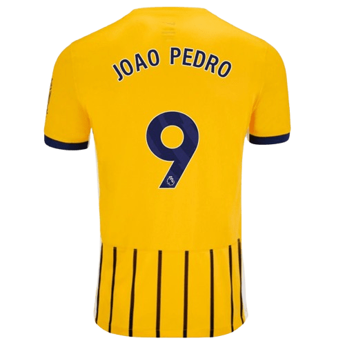 João Pedro Brighton 2024/25 Away Jersey