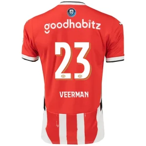 Joey Veerman PSV Eindhoven 2024/25 Home Jersey