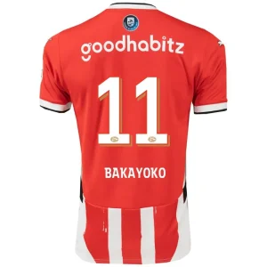 Johan Bakayoko PSV Eindhoven 2024/25 Home Jersey