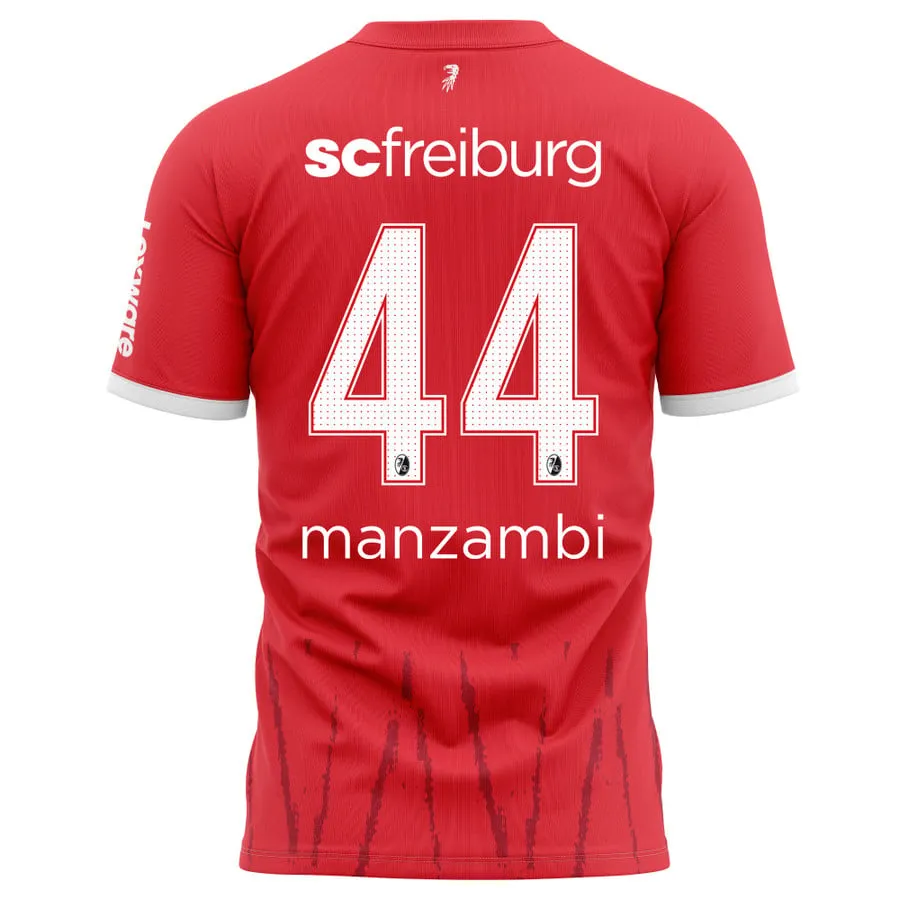 Johan Manzambi SC Freiburg 2024/25 Home Jersey