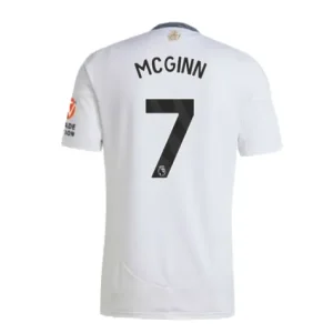 John McGinn Aston Villa 2024/25 Away Jersey