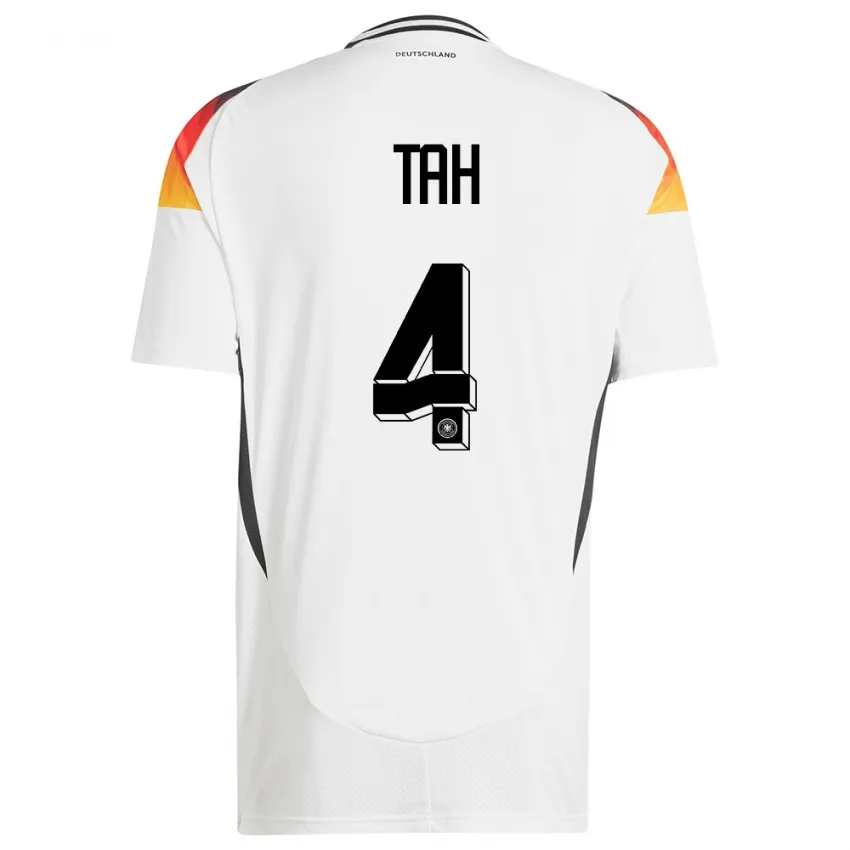 Jonathan Tah Germany 2024/25 Home Jersey