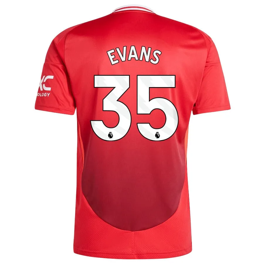 Jonny Evans Manchester United 2024/25 Home Jersey