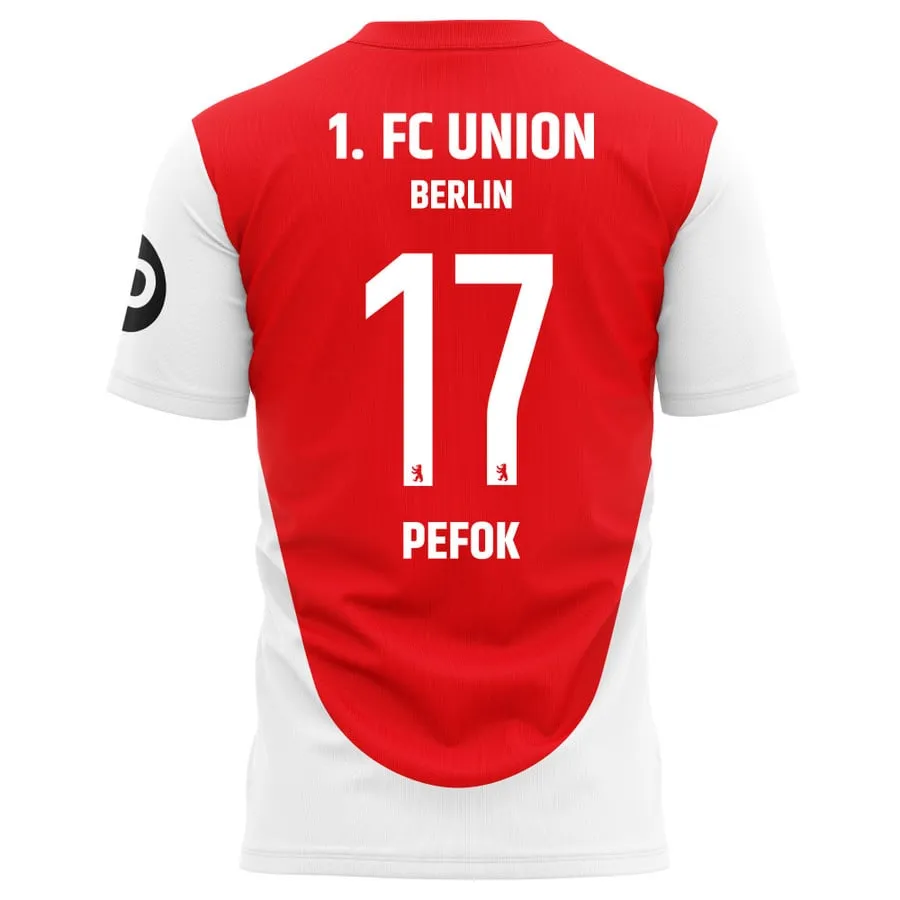 Jordan Pefok Union Berlin 2024/25 Home Jersey