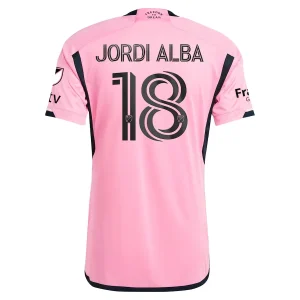 Jordi Alba Inter Miami CF 2024 Authentic Home Jersey