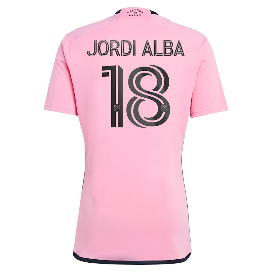 Jordi Alba Inter Miami CF 2024 Home Jersey