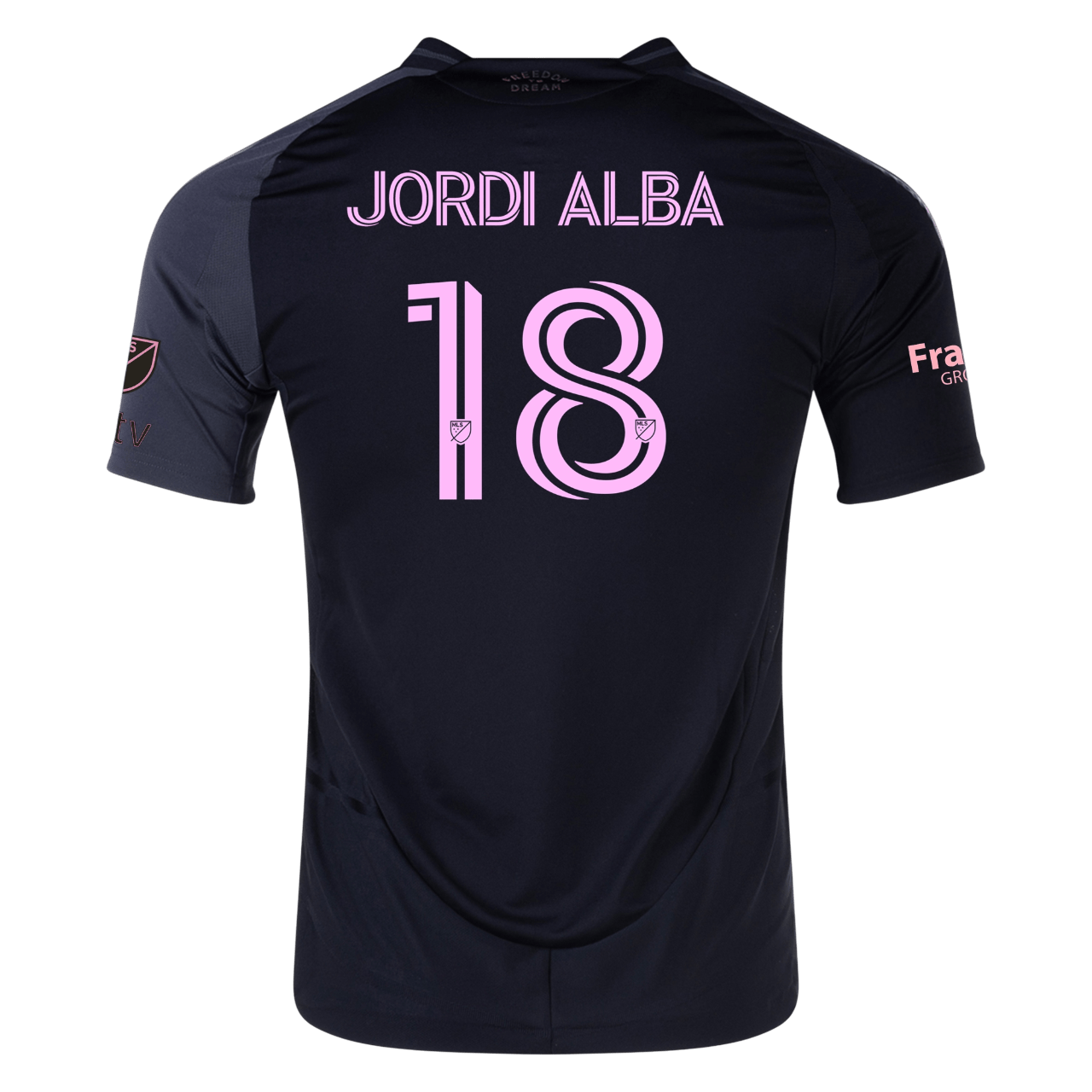 Jordi Alba Inter Miami CF 2025 Authentic Away Jersey