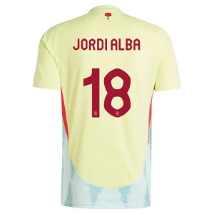 Jordi Alba Spain 2024/25 Away Jersey