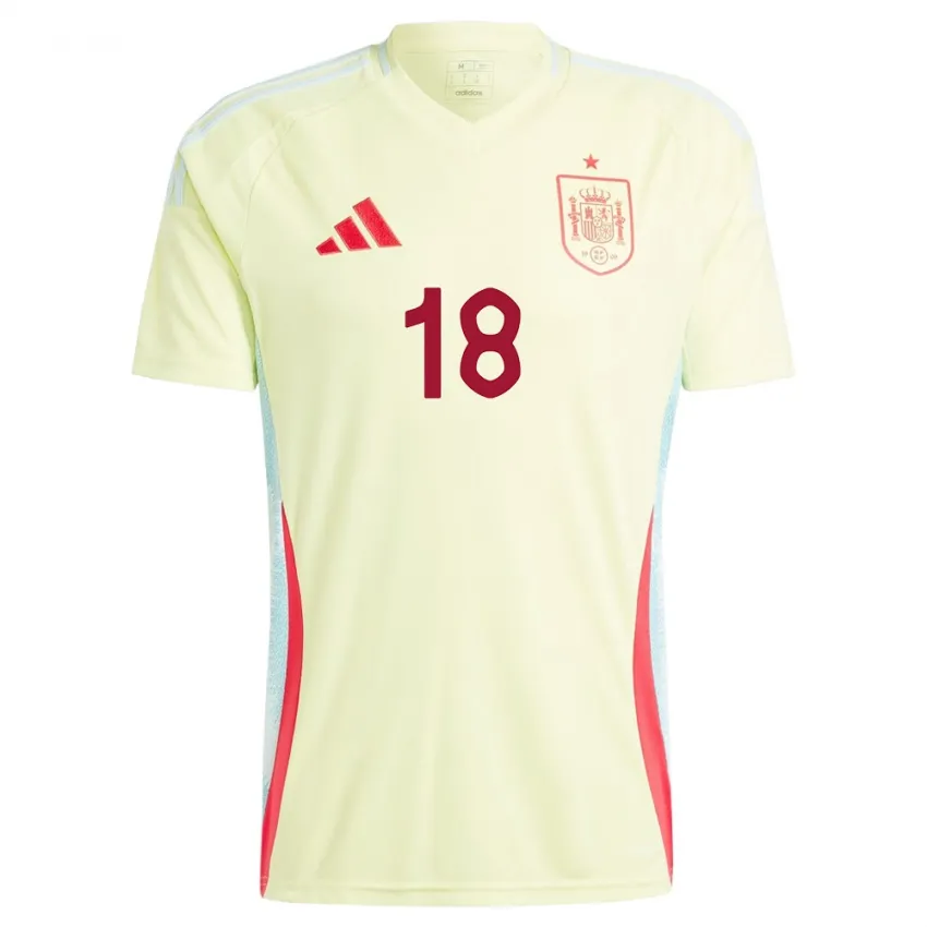 Jordi Alba Spain 2024/25 Away Jersey - Image 2