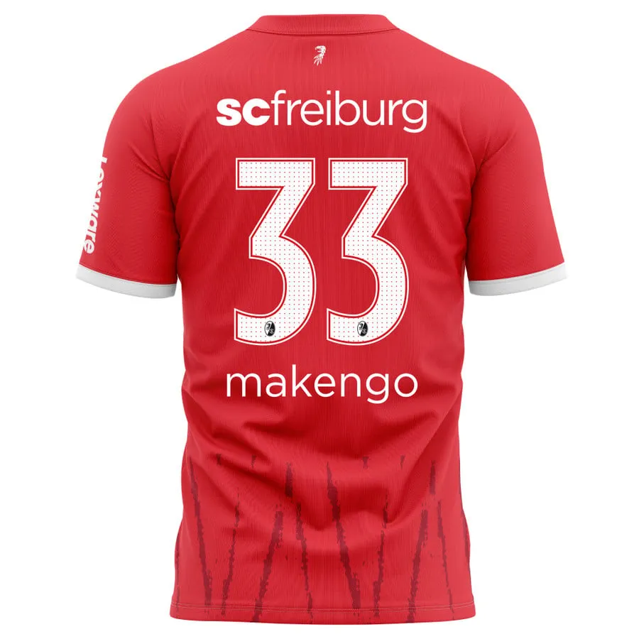 Jordy Makengo SC Freiburg 2024/25 Home Jersey