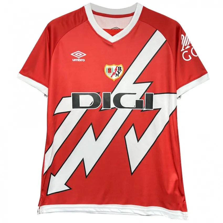 Jorge de Frutos Rayo Vallecano 2024/25 Home Jersey - Image 2