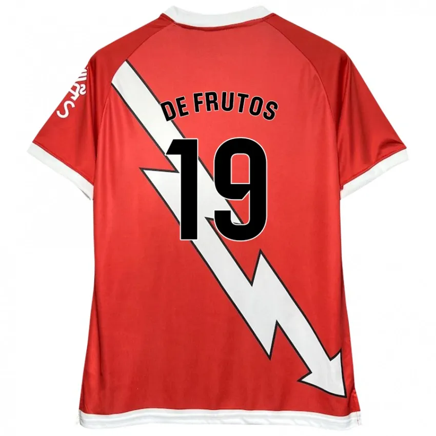 Jorge de Frutos Rayo Vallecano 2024/25 Home Jersey
