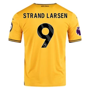 Jørgen Strand Larsen Wolverhampton 2024/25 Home Jersey