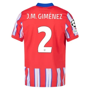 José María Giménez Atletico Madrid 2024/25 Authentic UCL Home Jersey